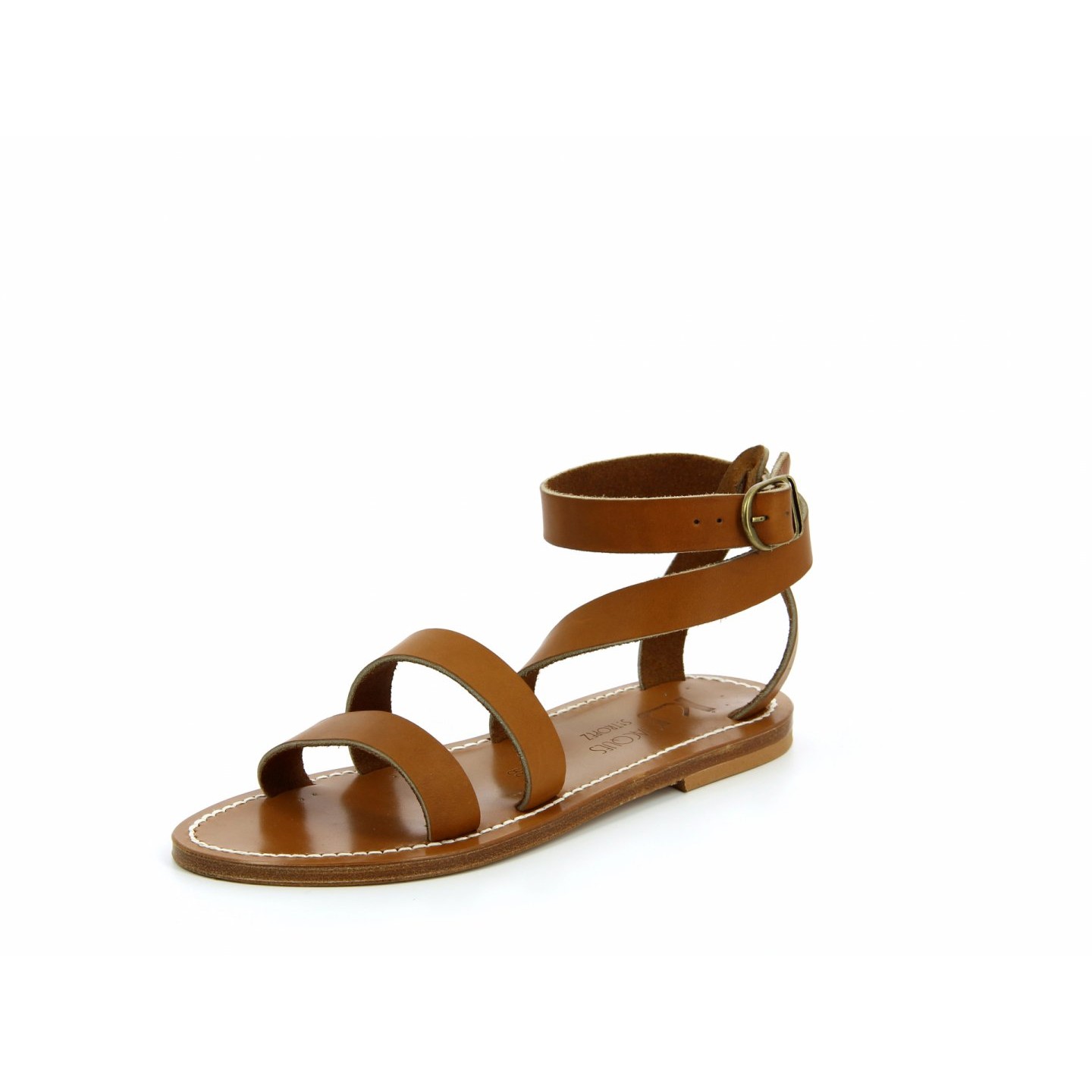 K.JACQUES MINOTAURE Sandales plates Cuir Pul Naturel