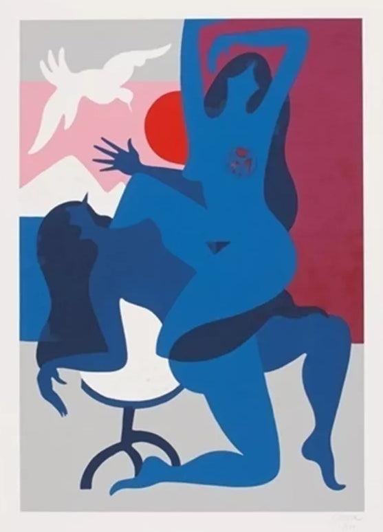 k.olin tribu Print SLIDING DOORS by PARRA