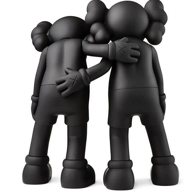 K.olin Tribu Sculpture Along The Way (Black) By Kaws
