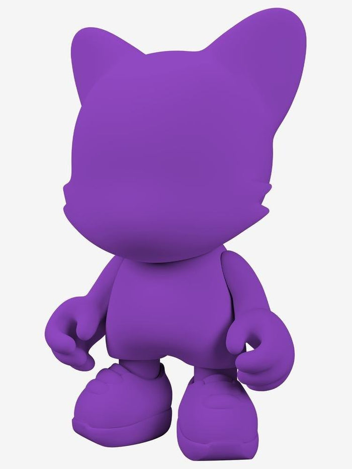 k.olin tribu Sculpture DIY Uber Janky Purple