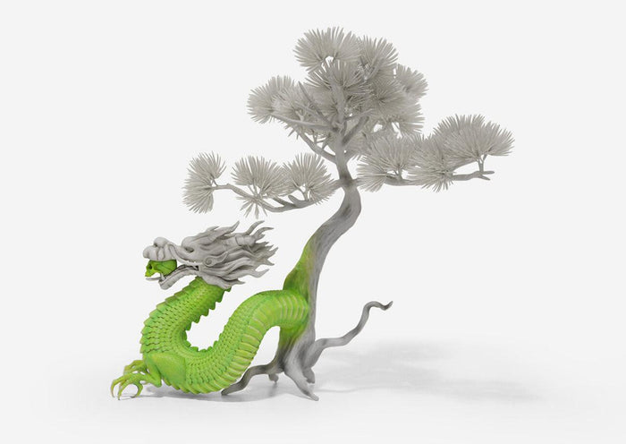 K.olin Tribu Sculpture Dragon Tree By LUDO