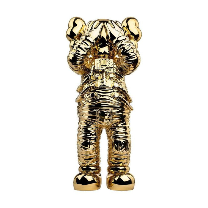 k.olin tribu Sculpture Holiday Space Gold by KAWS