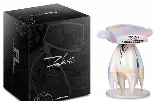 k.olin tribu Sculpture JOHNNY RAINBOW by FUTURA