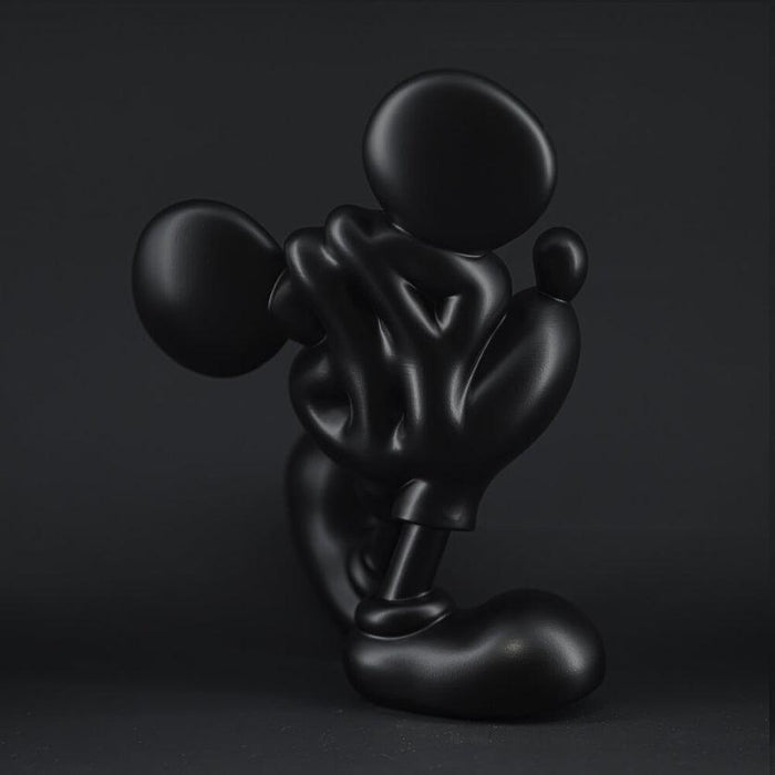 K.olin Tribu Sculpture NICKEL MOUSE By ASPENCROW