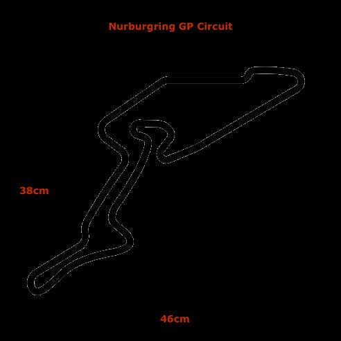 K.olin Tribu Sculpture Nurburgring GP CIRCUIT