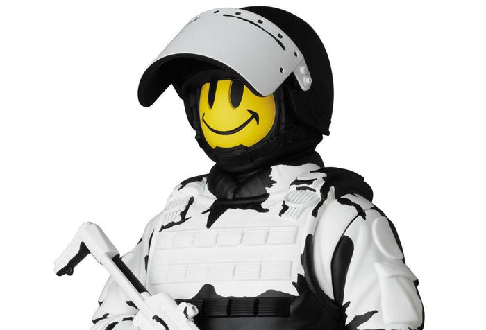 K.olin Tribu Sculpture Riot Cop Original By BANKSY