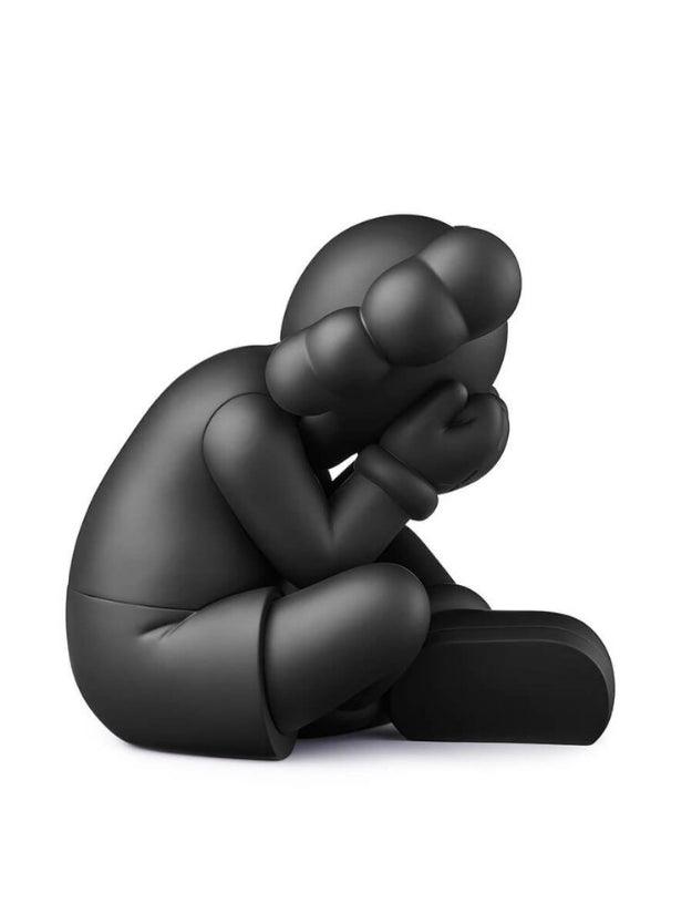K.olin Tribu Sculpture SEPARATED BLACK By KAWS