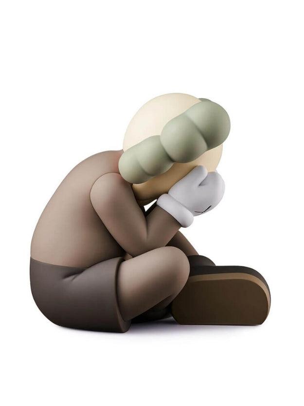 K.olin Tribu Sculpture SEPARATED BROWN By KAWS
