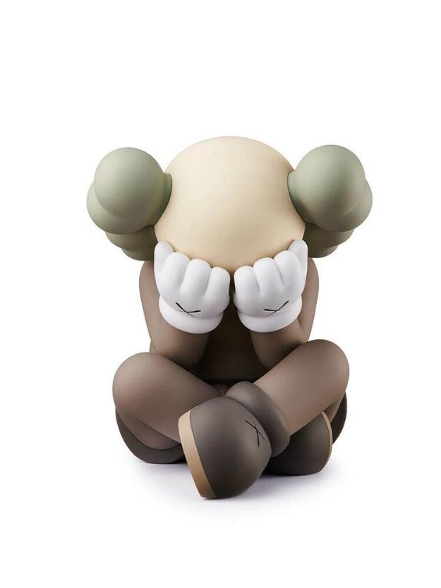 k.olin tribu Sculpture SEPARATED BROWN by KAWS