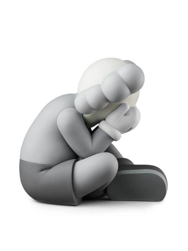 K.olin Tribu Sculpture SEPARATED GREY By KAWS