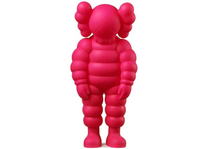 k.olin tribu Sculpture WHAT PARTY PINK by KAWS