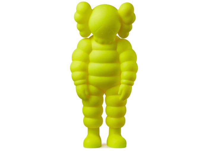 k.olin tribu Sculpture WHAT PARTY YELLOW by KAWS