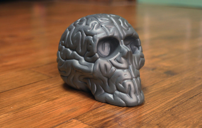 k.olin tribu Skull Brain 'BLACK' by Emilio Garcia