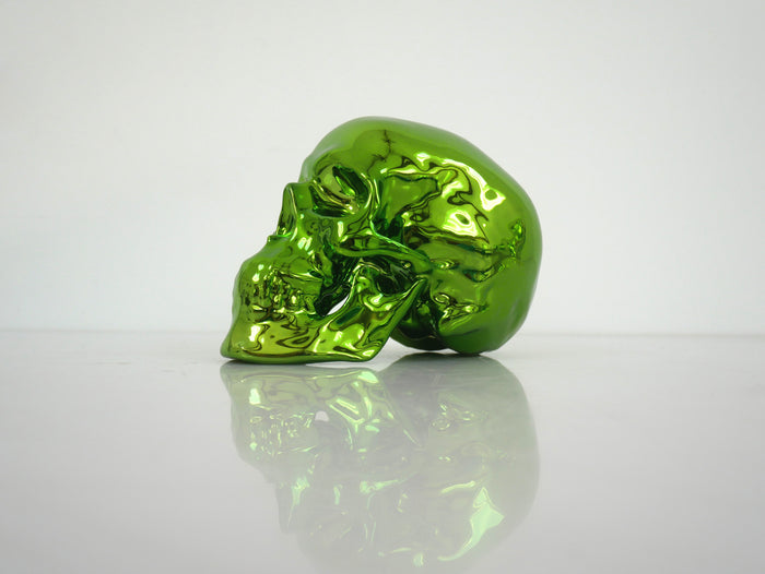 K.olin Tribu Skull Green Chrome Porcelain By NooN