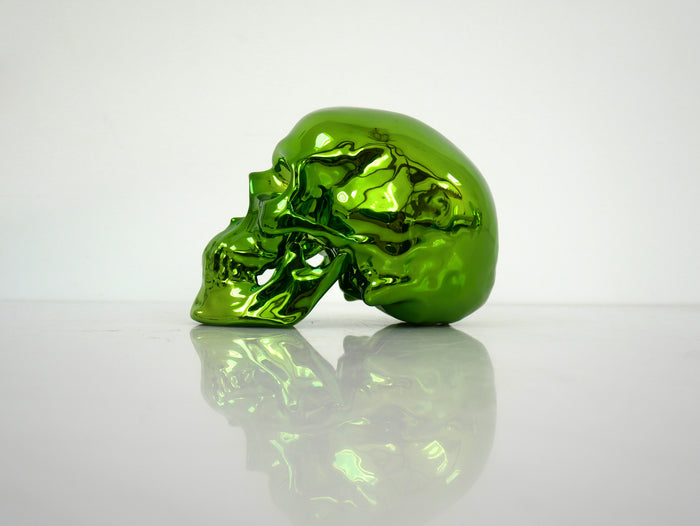 K.olin Tribu Skull Green Chrome Porcelain By NooN