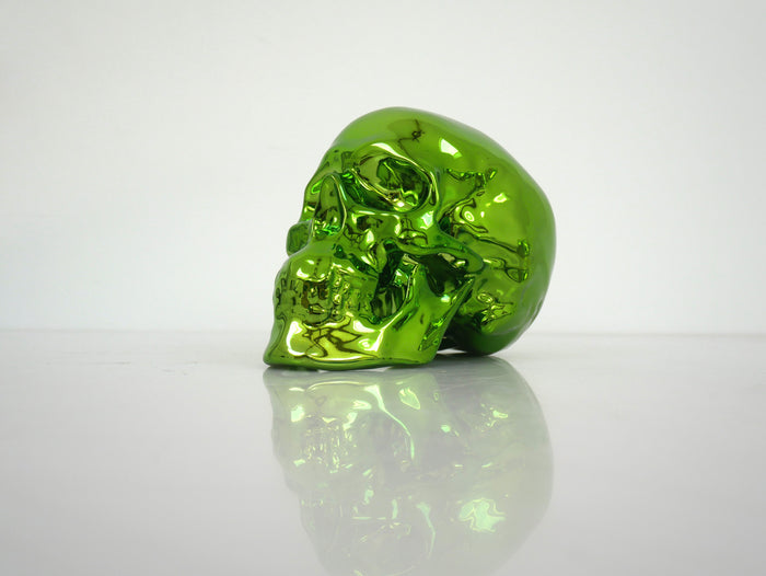 k.olin tribu Skull Green Chrome Porcelain by NooN