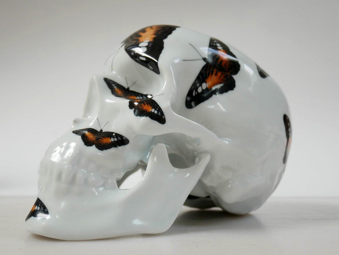 k.olin tribu Skull Orange Butterfly by NooN