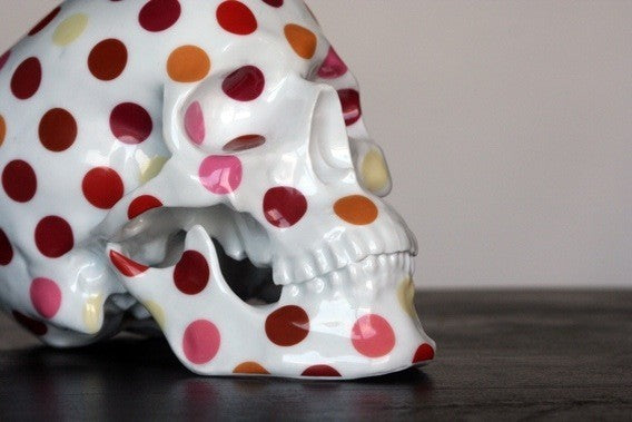 k.olin tribu Skull Polka dot by NooN