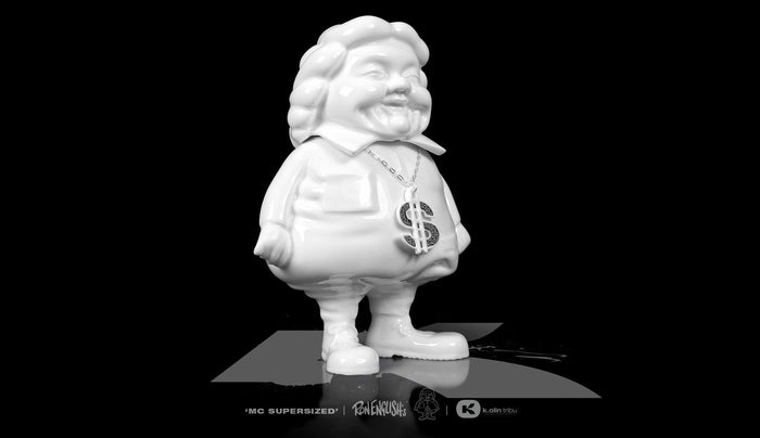 k.olin tribu Mc Supersized by Ron English & K.olin Tribu