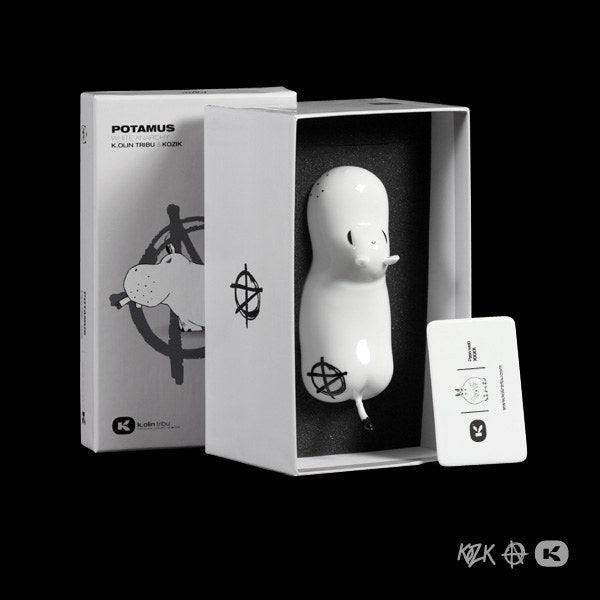 K.olin Tribu Potamus Black Anarchy By Frank Kozik & K.Olin Tribu