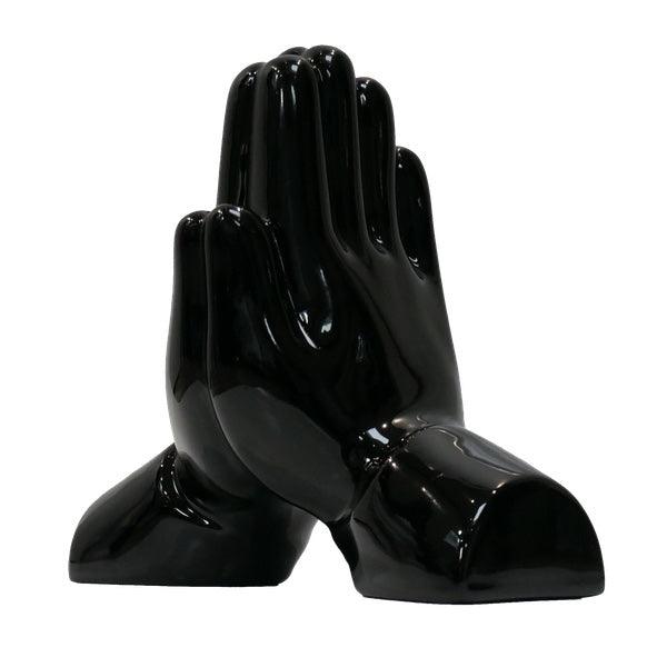 k.olin tribu Pray Hands Black Porcelain by Matthew Lapenta