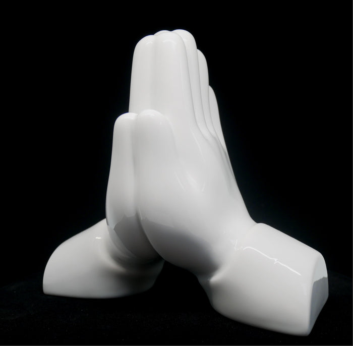 k.olin tribu Pray Hands Porcelain by Matthew Lapenta