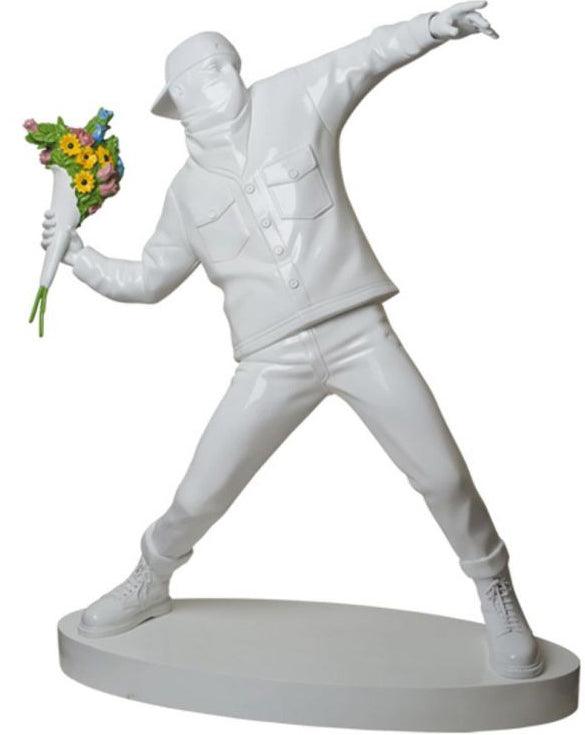 k.olin tribu Sculpture 3FT Flower Bomber Sculpture inspired by Banksy x Medicom