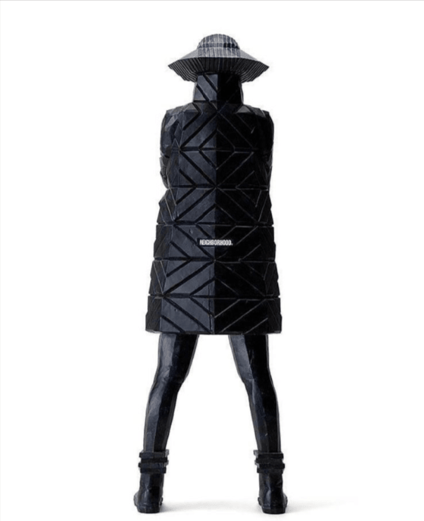 K.olin Tribu Sculpture B-GIRL DOWN JACKET BLACK By TAKU OBATA
