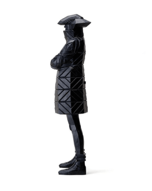K.olin Tribu Sculpture B-GIRL DOWN JACKET BLACK By TAKU OBATA