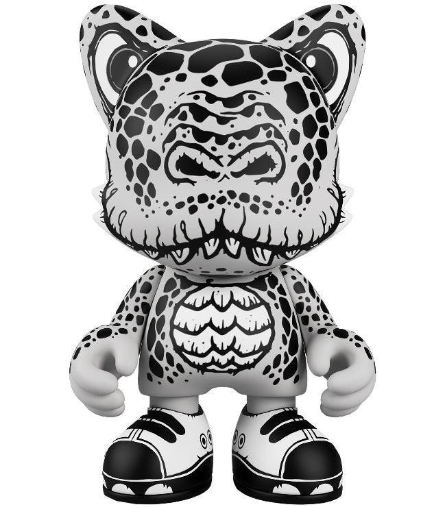 k.olin tribu Sculpture Crocodilius Superjanky Black & White by James Groman