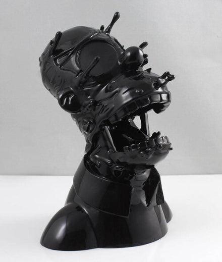 k.olin tribu Sculpture DECONSTRUCTED HOMER BLACK by GONDEK