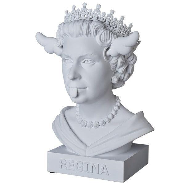 K.olin Tribu Sculpture Dog Save The Queen Bust By D*Face By D*FACE