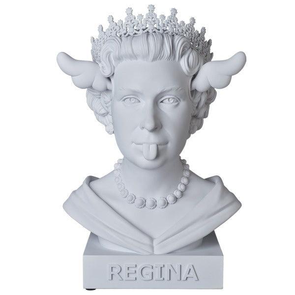 k.olin tribu Sculpture Dog save the Queen Bust by D*Face by D*FACE
