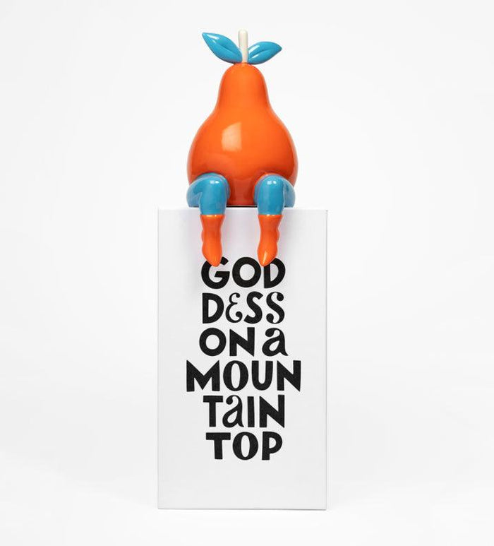 K.olin Tribu Sculpture GODDESS ON A MOUNTAIN TOP By PARRA