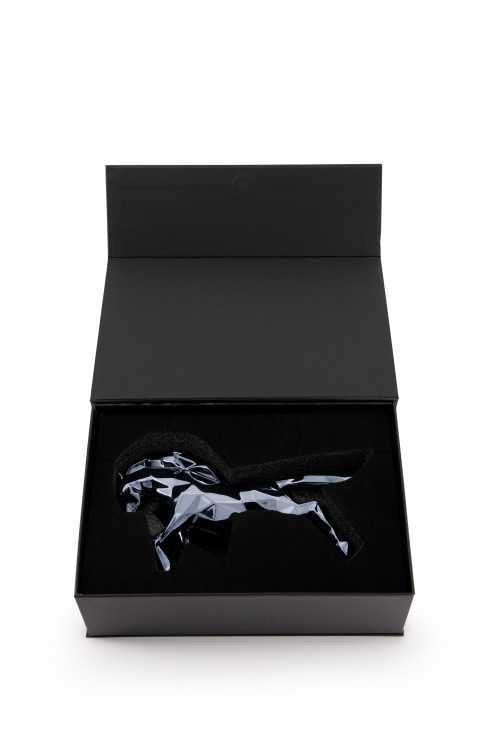 K.olin Tribu Sculpture Horse Spirit Pearl Grey Edition By Richard Orlinski