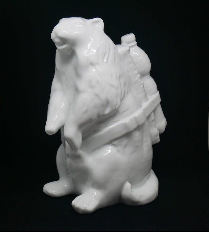 k.olin tribu Sculpture Marmot White Porcelain Edition by SWEETLOVE