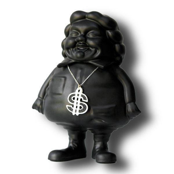 K.olin Tribu Sculpture Mc Supersized Black By Ron English
