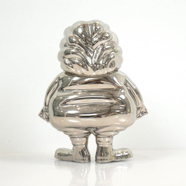K.olin Tribu Sculpture Mc Supersized Platinum By Ron English