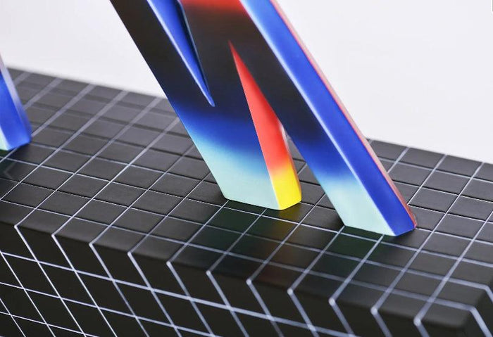 K.olin Tribu Sculpture Multistabilitas By Felipe Pantone