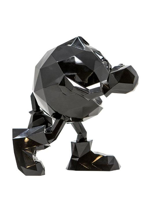 K.olin Tribu Sculpture Pac Man Black By Richard Orlinski