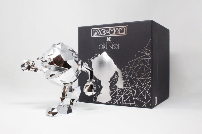 K.olin Tribu Sculpture Pac Man Silver By Richard Orlinski