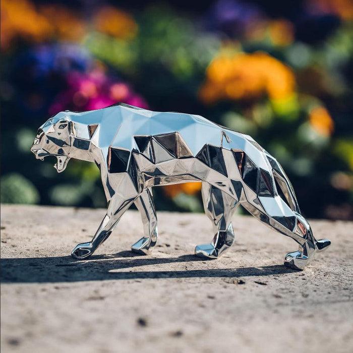 K.olin Tribu Sculpture Panther Spirit Silver Edition By Richard Orlinski