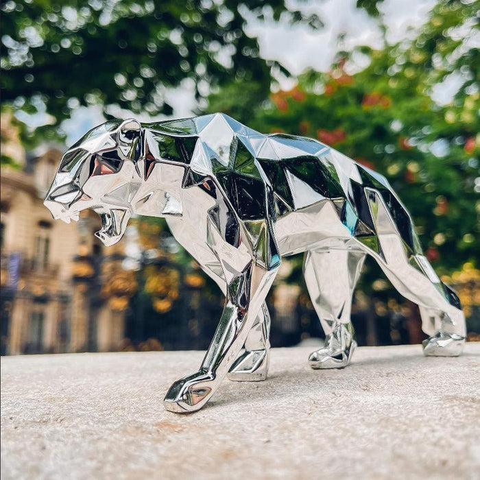 k.olin tribu Sculpture Panther Spirit Silver Edition by Richard Orlinski
