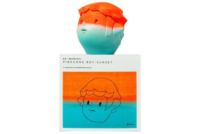 K.olin Tribu Sculpture PINECONE BOYSUNSET By EN IWAMURA