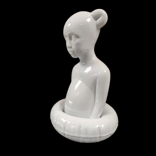 K.olin Tribu Sculpture Polar Bear Porcelain Edition By ASPENCROW