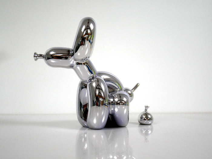 k.olin tribu Sculpture Popek Chrome Porcelain Edition by WHASTHISNAME