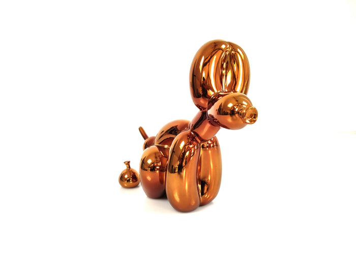 K.olin Tribu Sculpture Popek Gold Chrome Porcelain Edition By WHASTHISNAME