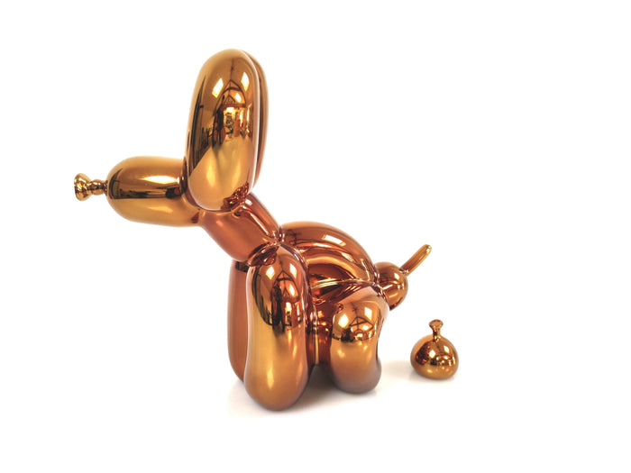K.olin Tribu Sculpture Popek Gold Chrome Porcelain Edition By WHASTHISNAME