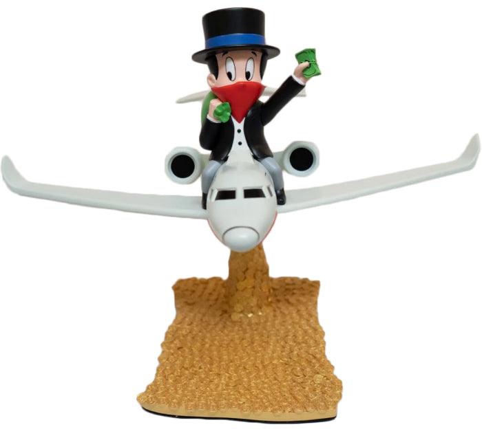 K.olin Tribu Sculpture Rich Airways Figure By Alec Monopoly