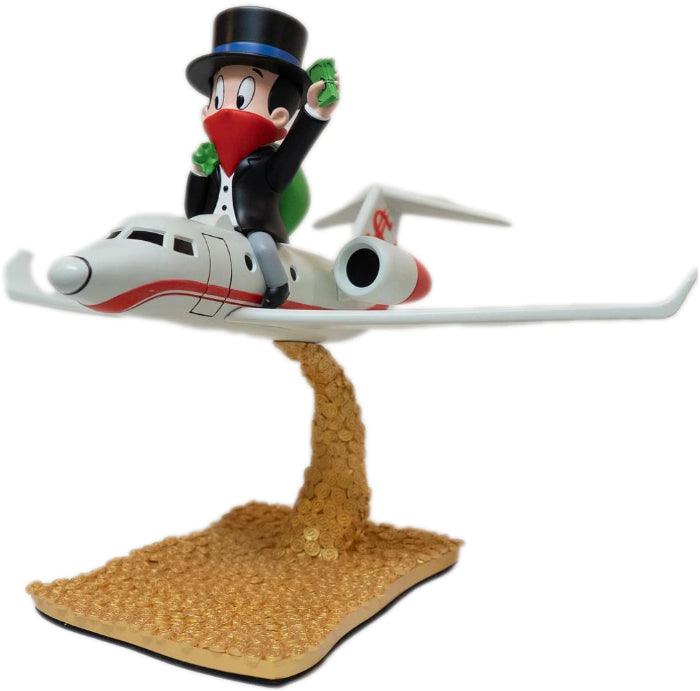 k.olin tribu sculpture Rich Airways Figure by Alec Monopoly